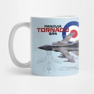 British Panavia Tornado GR4 (light) Mug